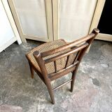 Wooden bistro chair and canning