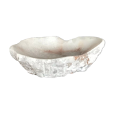 Ashtray in alabaster of Alfredo Albastros mod.327