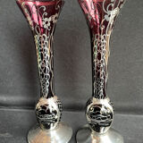 Pair of soliflorous vases