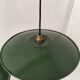 Enameled sheet metal pendant lights
