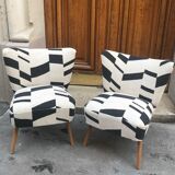Pair of cocktail chairs