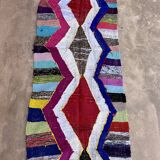 Tapis Marocain coloré - 140 x 269 cm