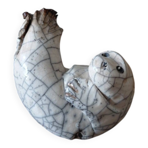 Phoque en raku