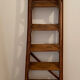 Escabeau old foldable in wood