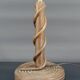 Louis Sognot rattan lamp, France circa 1950