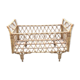 Children's rattan bed, 1960