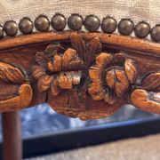 Pair of Louis XV armchairs stamped Nogaret in Lyon, 18th century
