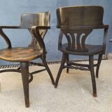 Pair of American armchairs