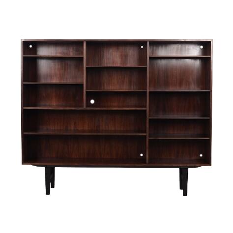 Rosewood bookcase, Danish design, 1970s, manufacturer: Omann Jun