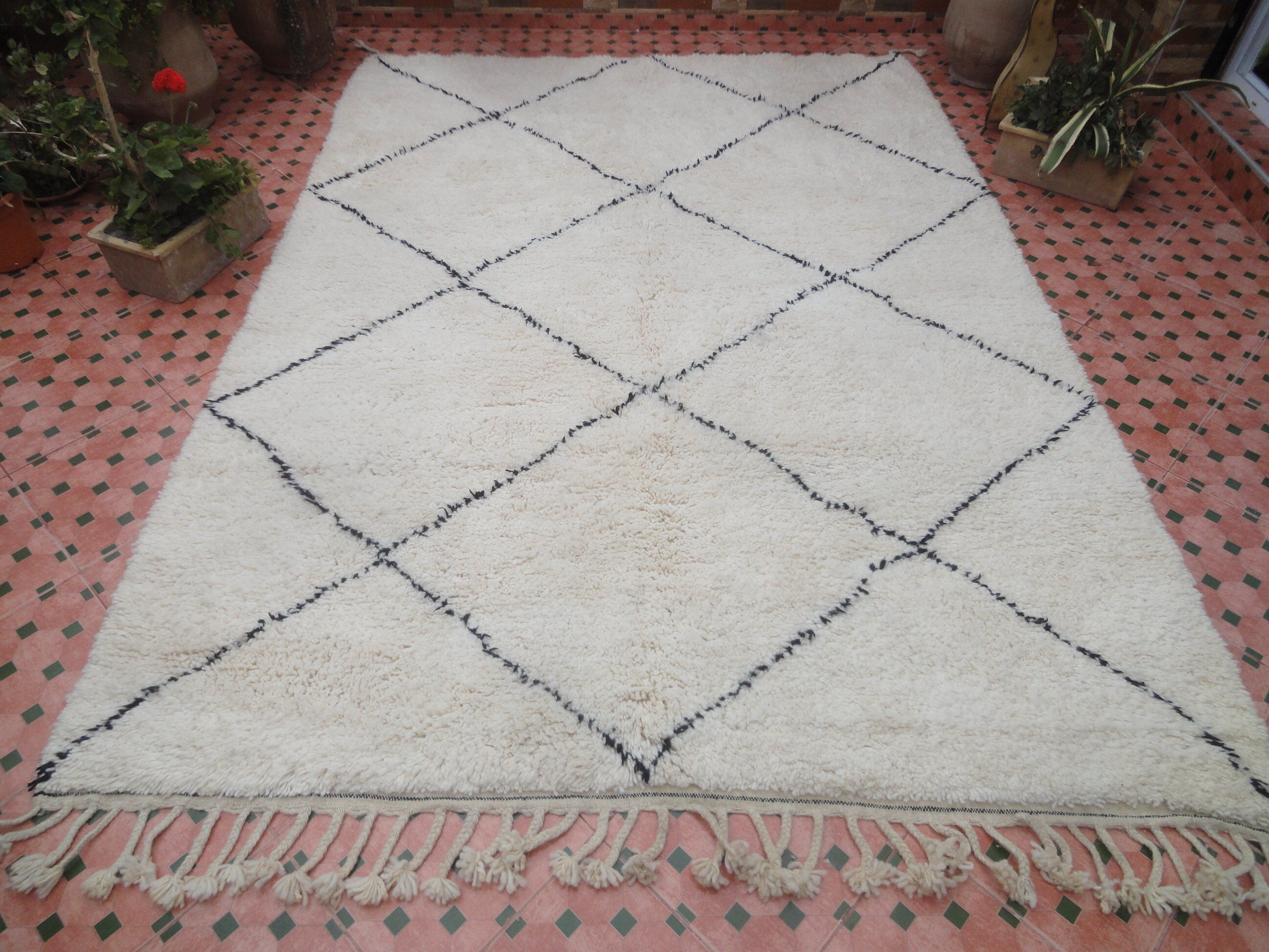 Carpet beni ourain 285 x 210 cm