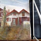 Huile sur toile Pays Basque