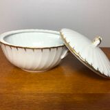 Limoges porcelain soup bowl, Bernardaud