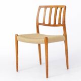 6 Niels Otto Møller Model 83 Chairs – Danish Teak Dining Chairs, 1970s