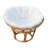 Papasan armchair