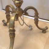 Pied de lampadaire tripode bronze 1930/1950 style Louis XV