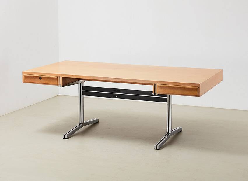 Executive Desk by Theo tempelman for AP Originals Netherlands 1960S