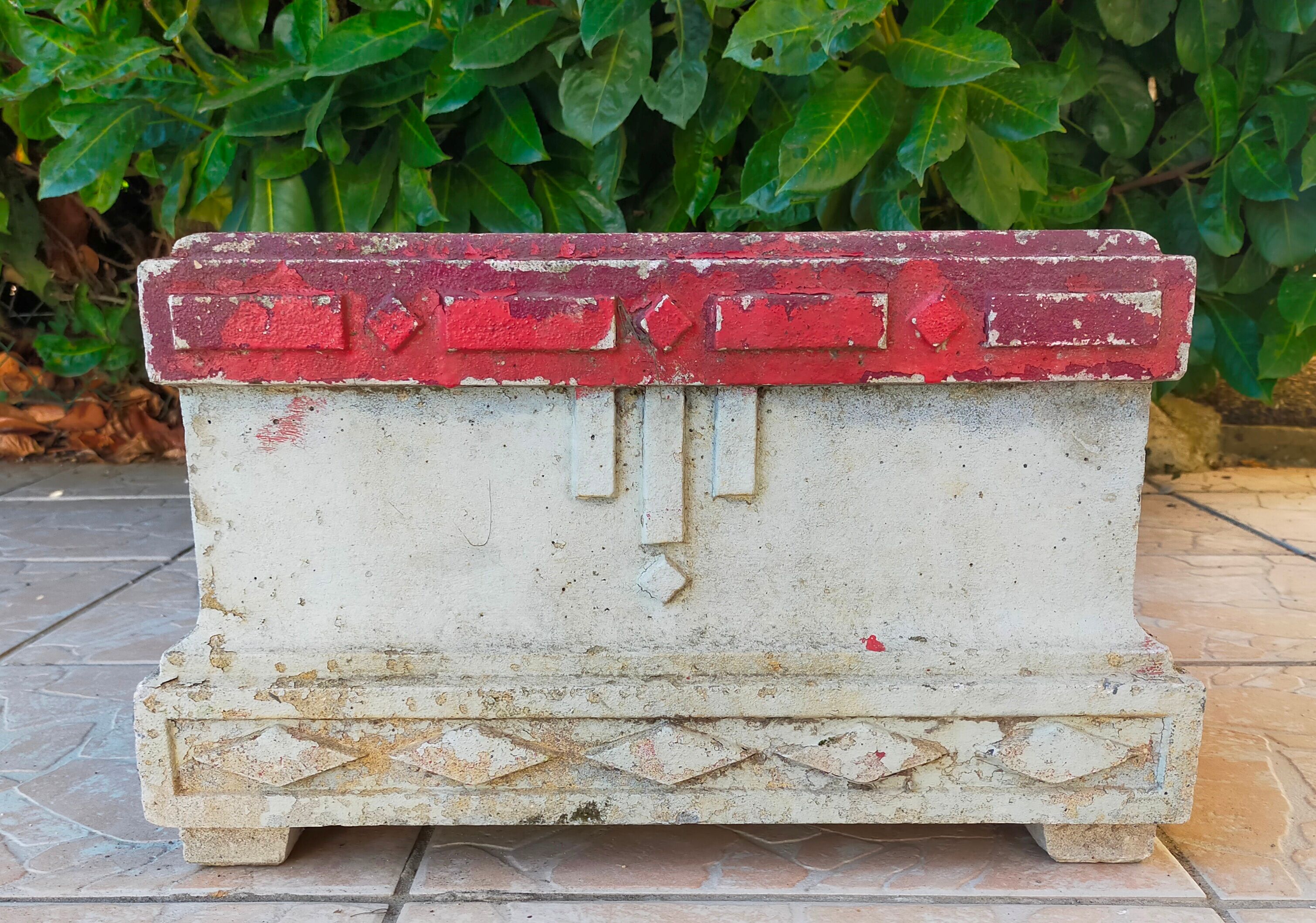 Art Deco period concrete planter