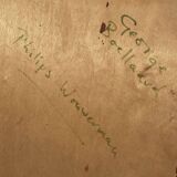 Reproduction by George Boellaard of the oil painting 'Grey Horse' by Wouwermans