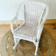 Wicker rocking chair