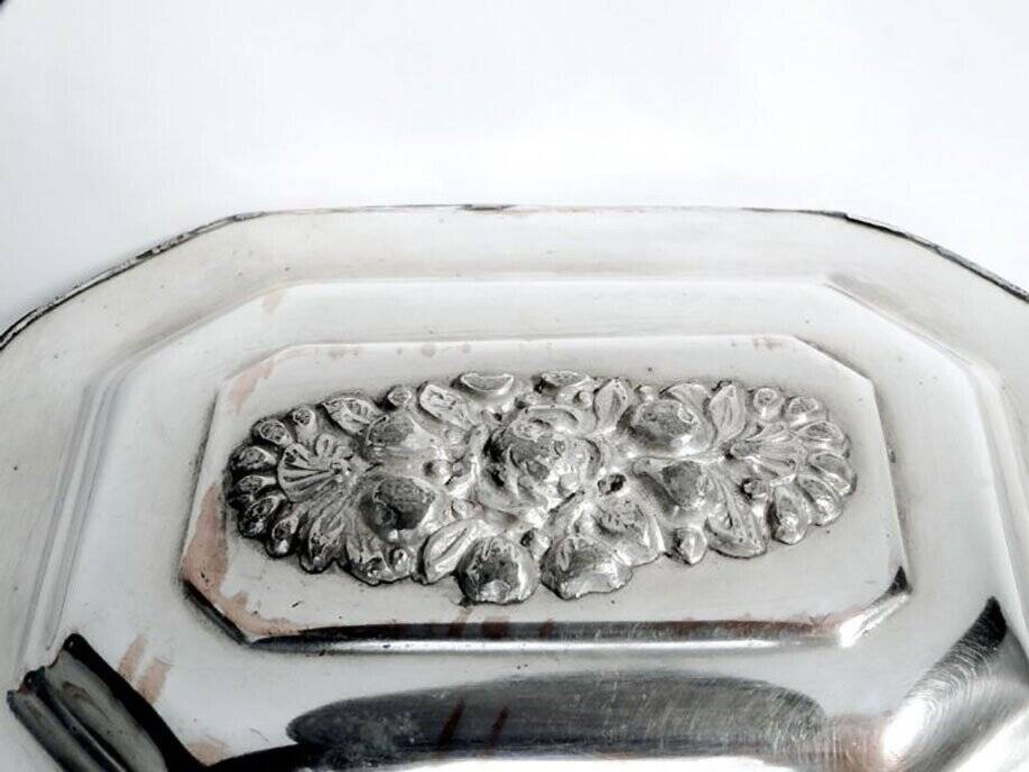 Plat à bonbons du 19ème siècle de Fraget, Varsovie, Pologne, 1850