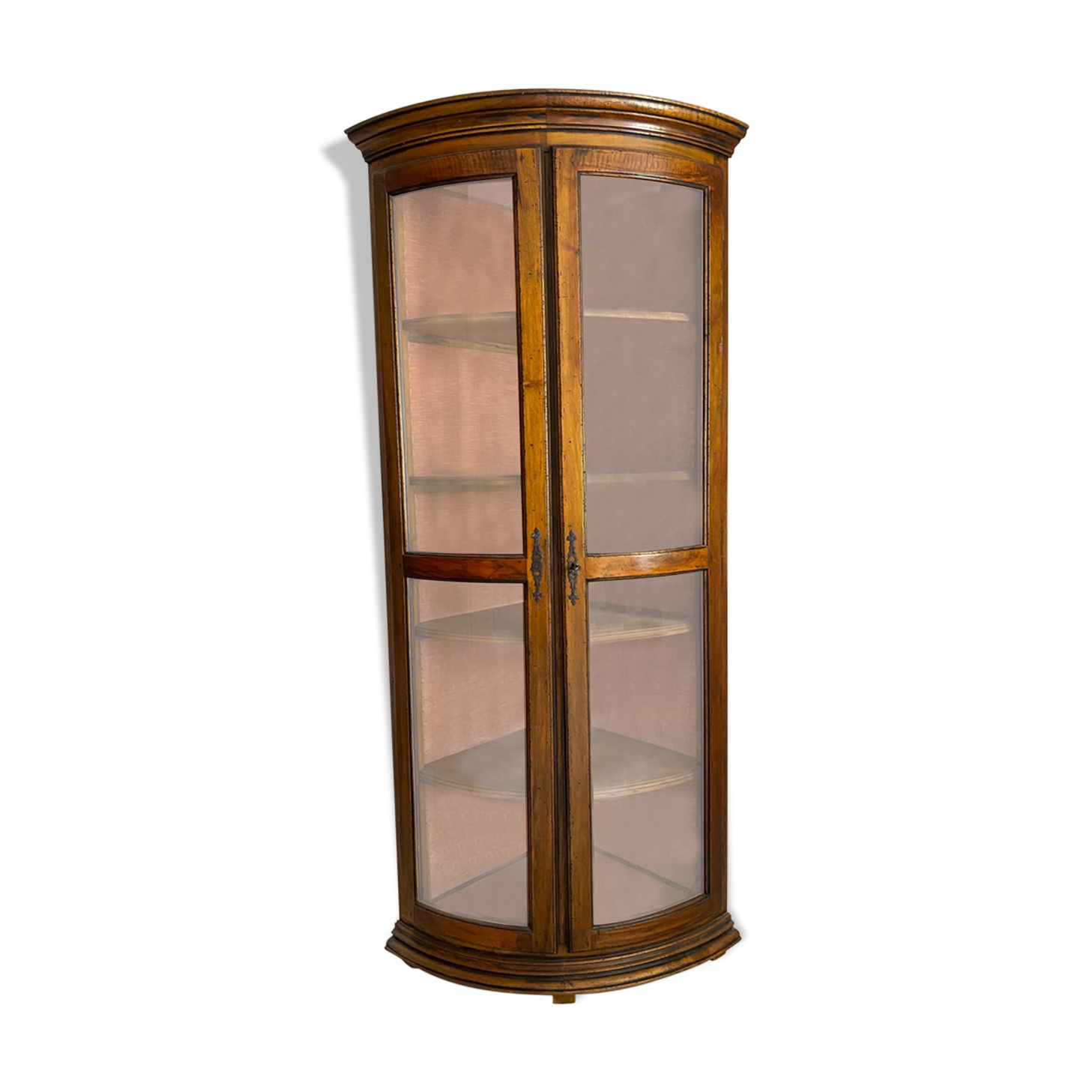 Walnut showcase