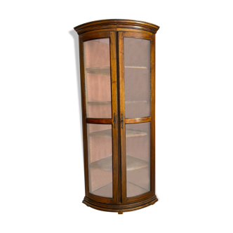 Vitrine en noyer