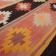 Vintage Turkish hallway rug 128x285 cm