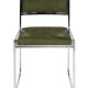 Set of 4 Mid-Century Italian Chrome Chairs by Willy Rizzo