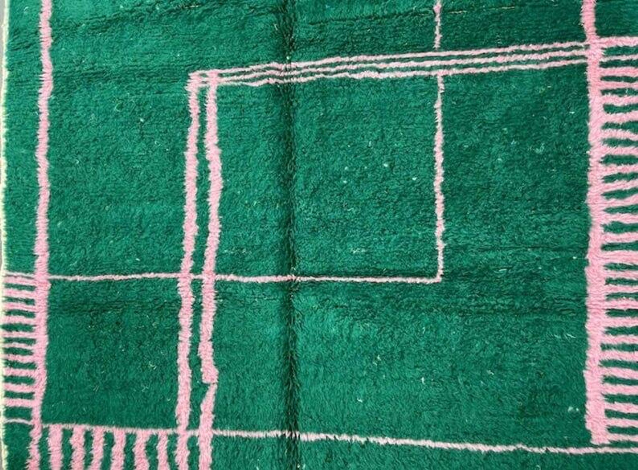 Tapis beni ouraine fait main traditionnelle taille 200 x 300 cm
