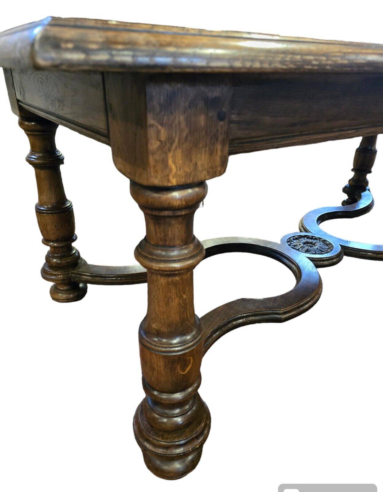 oak farm table