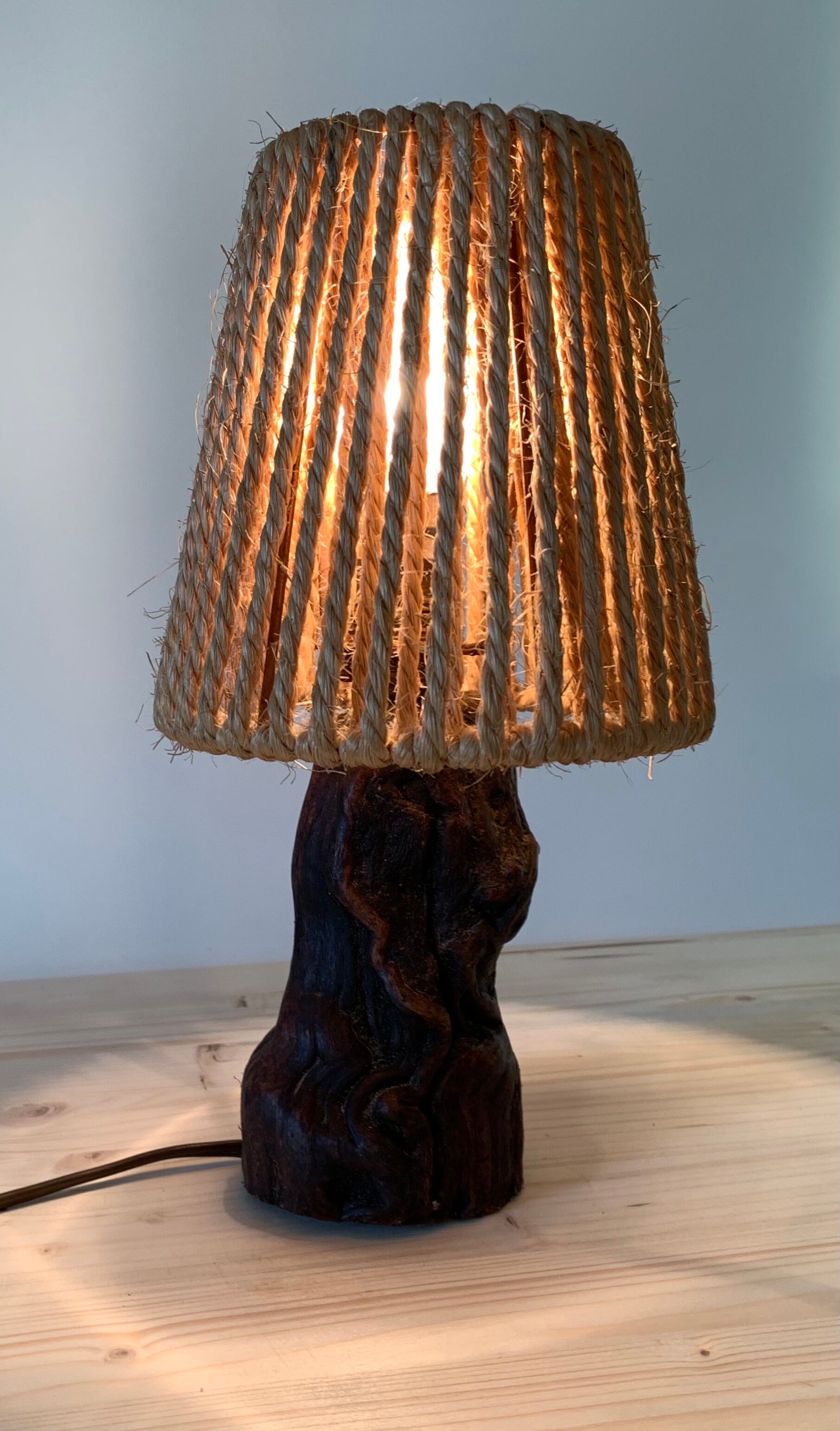 Wooden lamp