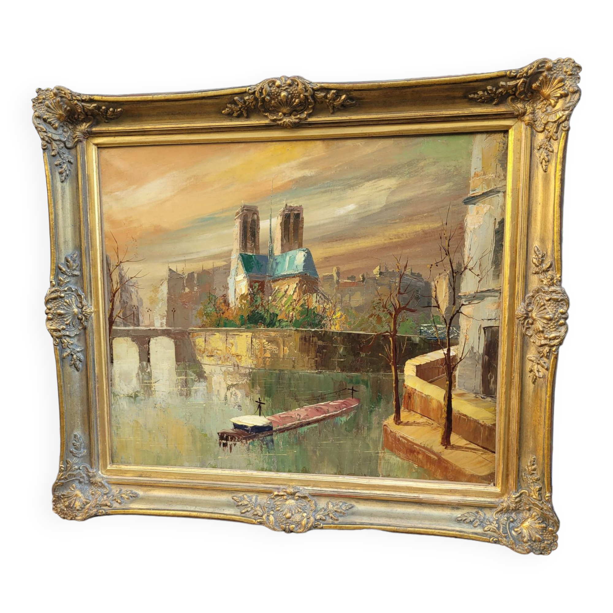 Notre Dame, oil on canvas