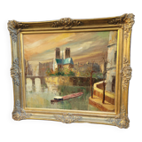 Notre Dame, oil on canvas
