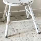 Antique bamboo stool