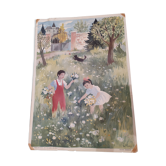 Affiche scolaire bourrelier