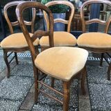 Four Louis Philippe chairs