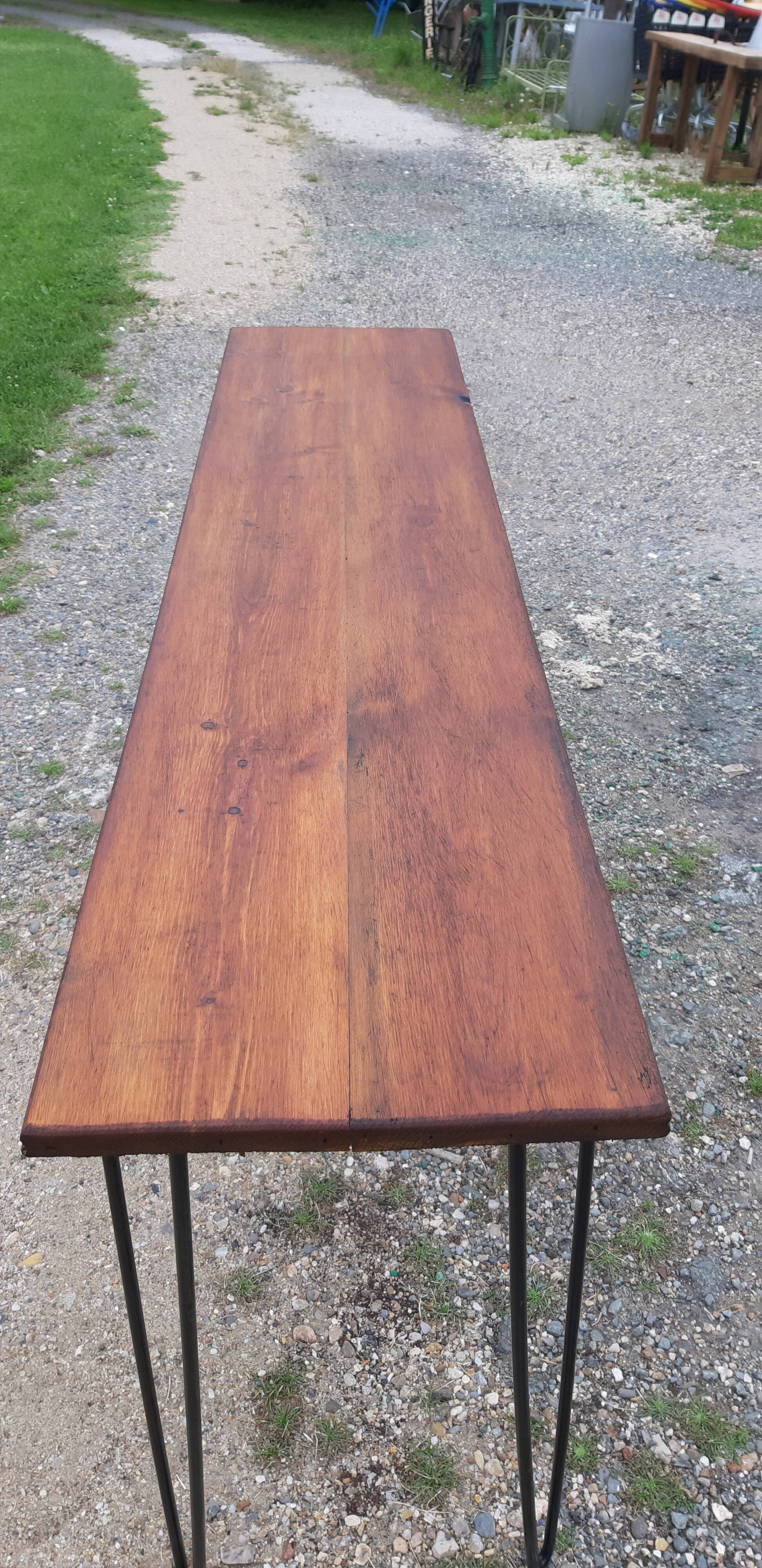 Industrial console feet compass iron