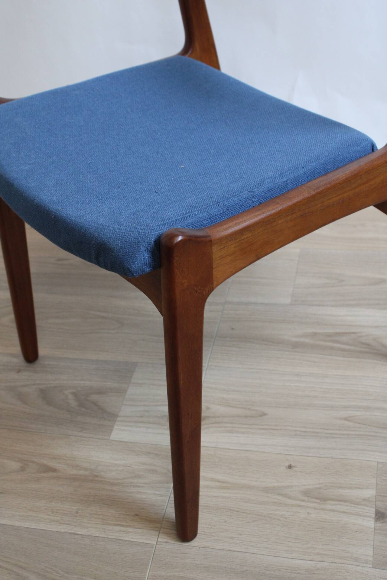 4 chaises vintage en teck, 1960 Danemark