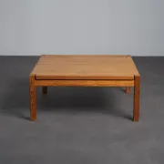 “Hongisto” pine coffee table by Ilmari Tapiovaara for Laukaan Puu, Finland, 1960s