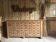 Old multi-drawer workbench furniture