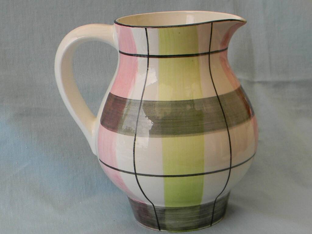 Pichet en faïence  digoin sarreguemines.