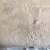Large white ceremonial tablecloth