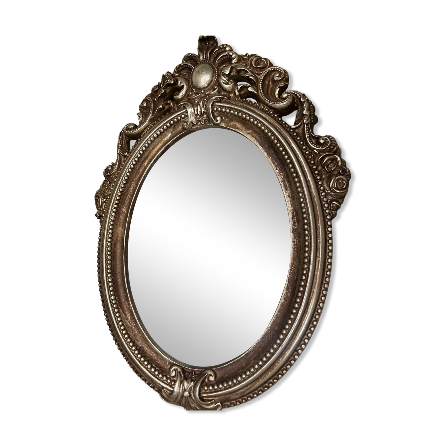 Miroir baroque à poser avec moulures