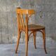 Bistrot Thonet 1935 chair, wooden seat