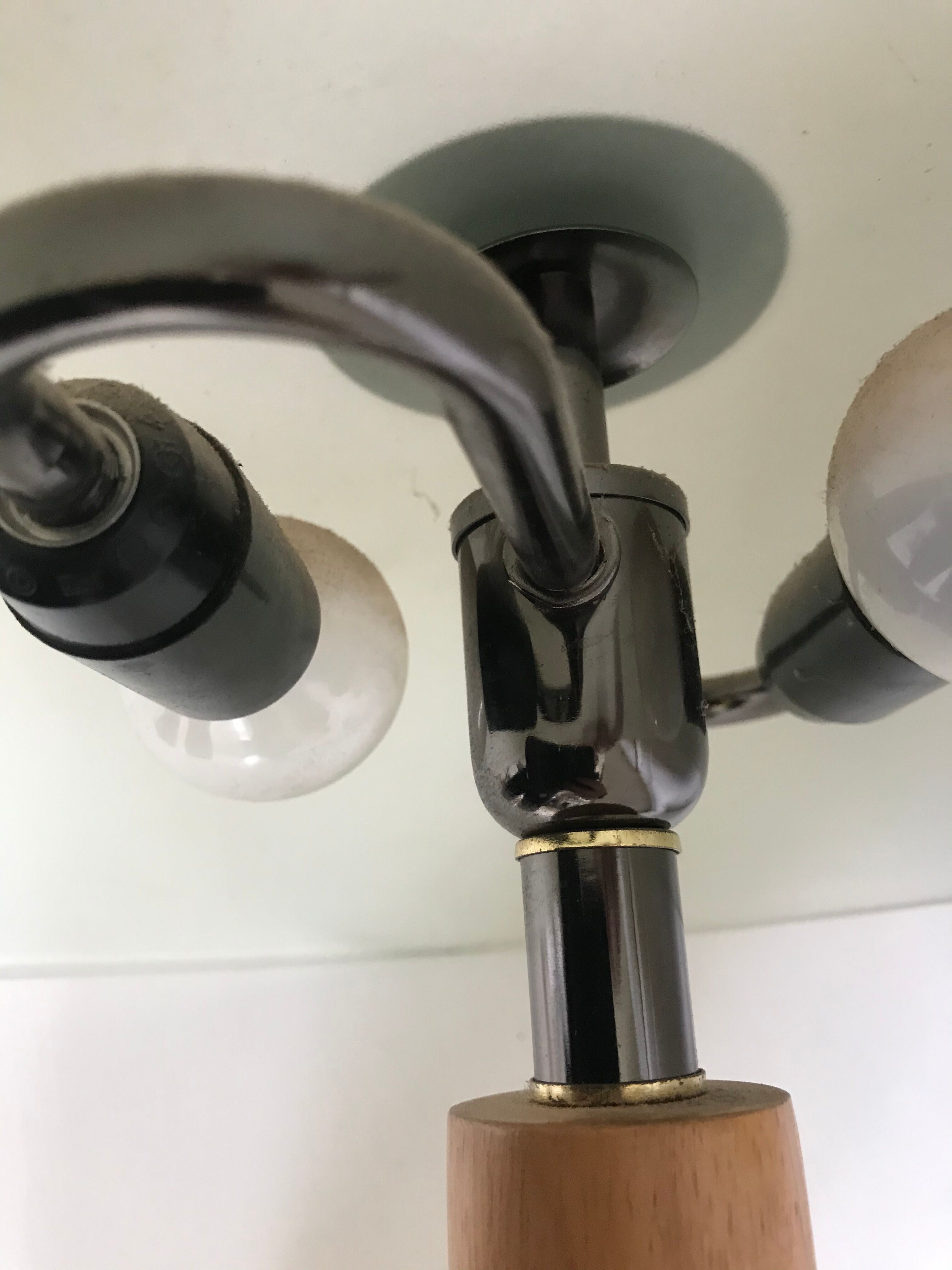 Vintage mushroom lamp