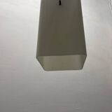 Opaline Glass Brass Light Pendant 1950’s