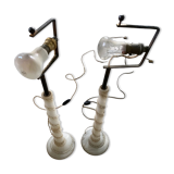 Set of 2 floor lamps