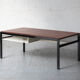 Coffee table, TU04, by Cees Braakman for Pastoe with magazine holder, Holland 1960’s