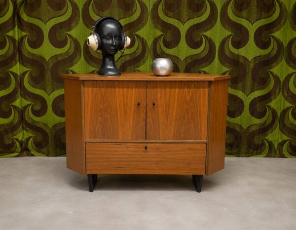 Meuble d’angle vintage années 60/70 design rétro