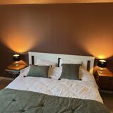 Mina France marble bedside lamp bases